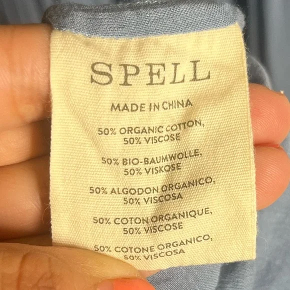 Spell belladonna gown in dusty blue size L - Picture 12 of 12